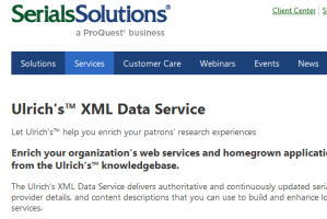 Serials Solutions
